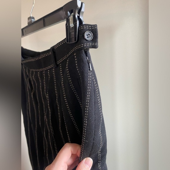 Carlisle wool/cotton blend vintage pinstripe pants - Picture 6 of 10